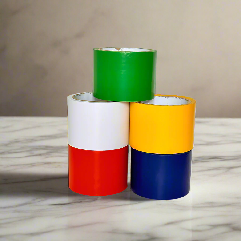 Product image of Coloured Tapes for Vastu from Indian Impressions, featuring a set of vibrant, high-quality tapes in multiple colors. These tapes are designed for Vastu corrections and remedies, aiding in balancing energy and enhancing harmony in spaces. Ideal for spiritual practices, home organization, or gifting.